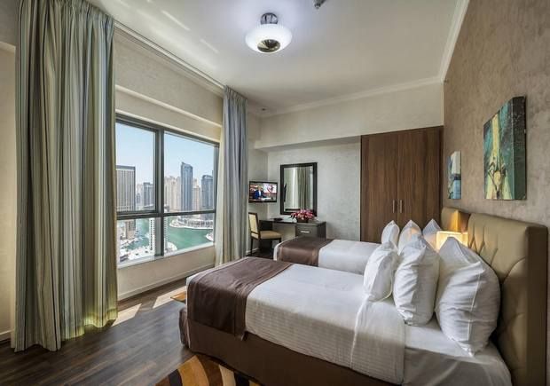 شقق فندقية دبي -منطقة المارينا | فنادق الإمارات العربية المتحدة #2692 - 1  صورة 