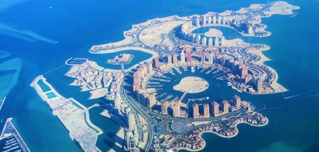 خريطة قطر تبين  ما هي جغرافيا قطر     | الحكومي الإمارات العربية المتحدة #666 - 1  صورة 