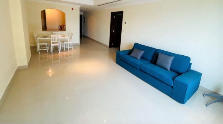 Residential Property 1 Bedroom S/F Apartment  for rent in The-Pearl-Qatar , Doha-Qatar #14404 - 2  image 