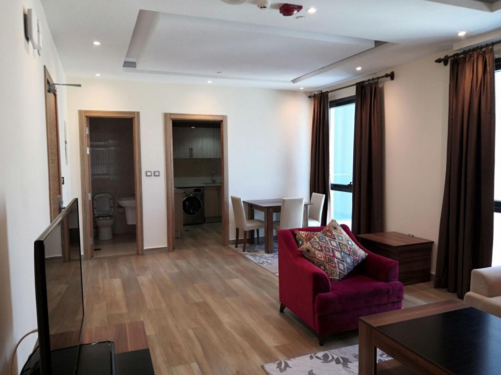 Residential Property 1 Bedroom F/F Apartment  for rent in Al-Sadd , Doha-Qatar #14739 - 1  image 