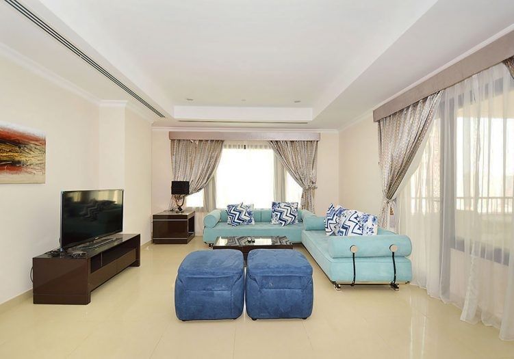 Residential Property 1 Bedroom F/F Apartment  for rent in The-Pearl-Qatar , Doha-Qatar #15434 - 1  image 