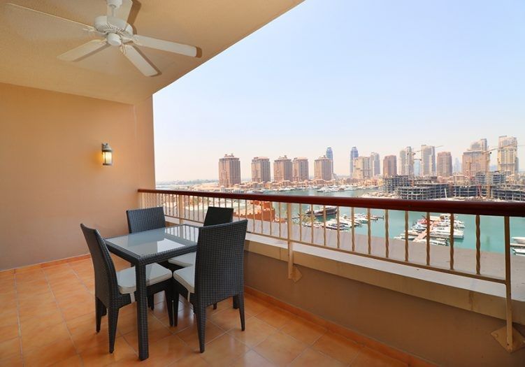 Residential Property 2 Bedrooms F/F Apartment  for rent in The-Pearl-Qatar , Doha-Qatar #16516 - 1  image 