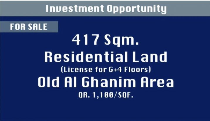 Residential Land Residential Land  for sale in Al-Ghanim , Doha-Qatar #18023 - 1  image 