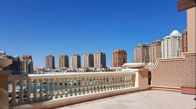 Residential Property 4+maid Bedrooms S/F Townhouse  for rent in The-Pearl-Qatar , Doha-Qatar #19291 - 1  image 