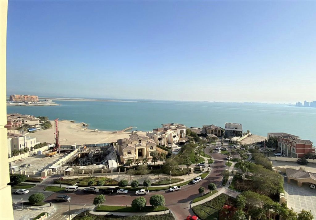 Residential Developed 2 Bedrooms U/F Apartment  for sale in The-Pearl-Qatar , Doha-Qatar #19376 - 1  image 