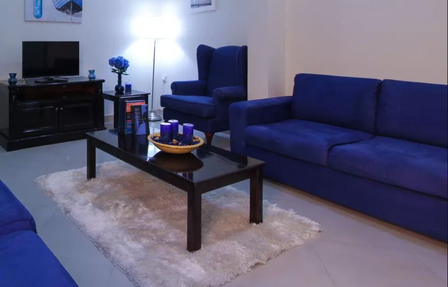 Residential Property 1 Bedroom F/F Apartment  for rent in Al-Thumama , Doha-Qatar #20428 - 1  image 