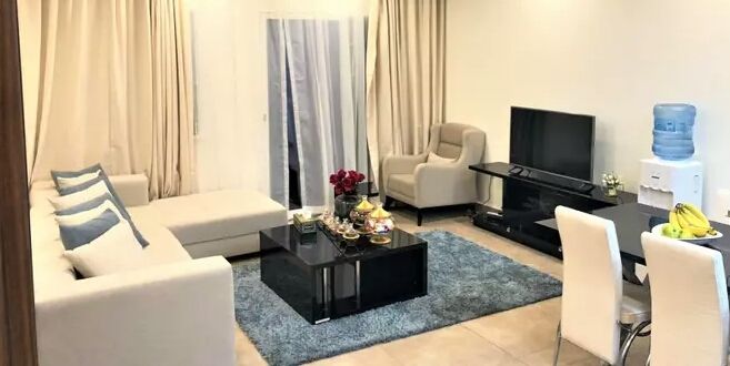 Residential Property 1 Bedroom F/F Apartment  for rent in Lusail , Doha-Qatar #20644 - 1  image 