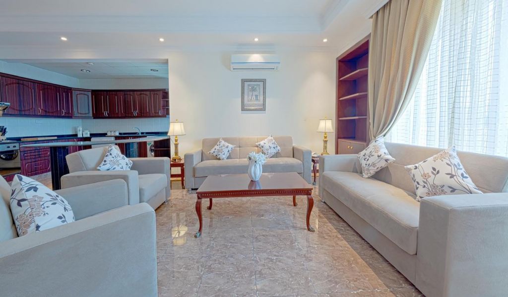 Residential Property 3 Bedrooms F/F Apartment  for rent in Doha-Qatar #20832 - 1  image 