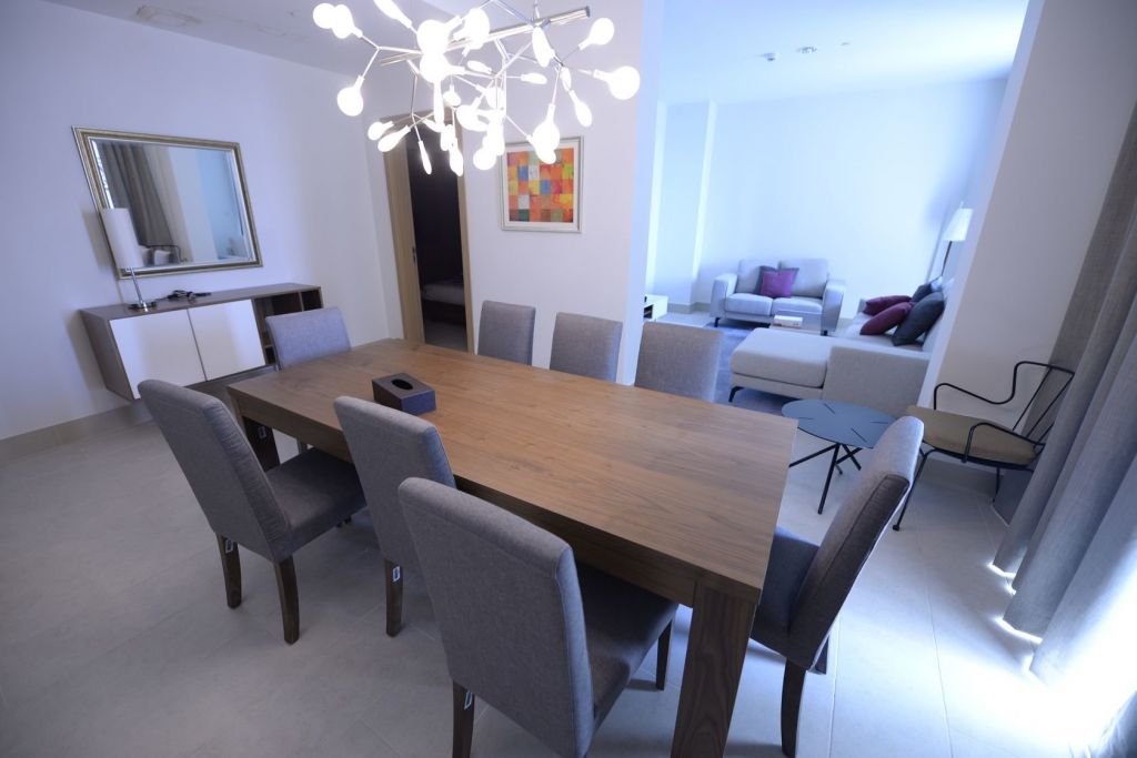 Residential Property 2 Bedrooms F/F Apartment  for rent in Doha-Qatar #20846 - 1  image 