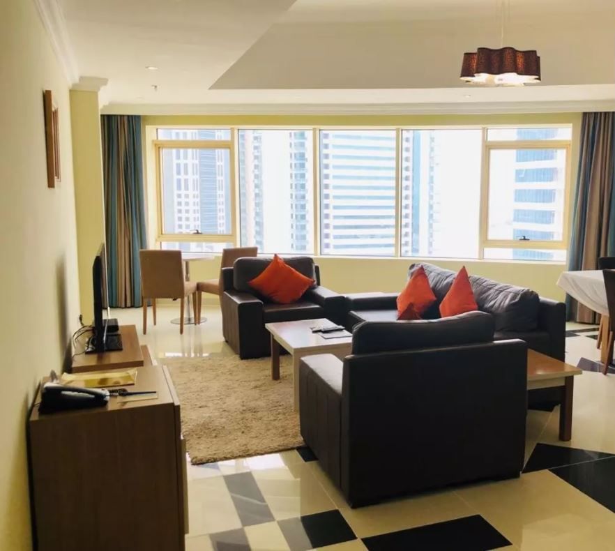 Residential Property 3 Bedrooms F/F Apartment  for rent in West-Bay , Al-Dafna , Doha-Qatar #21024 - 1  image 