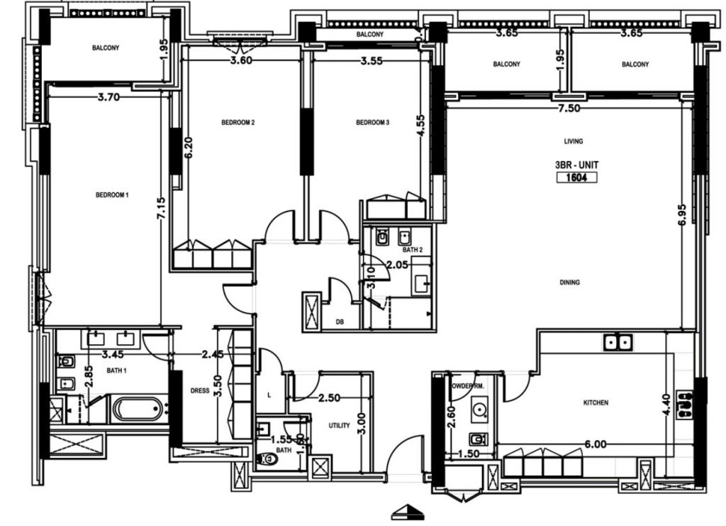 Residential Off Plan 3 Bedrooms S/F Duplex  for sale in The-Pearl-Qatar , Doha-Qatar #21338 - 1  image 