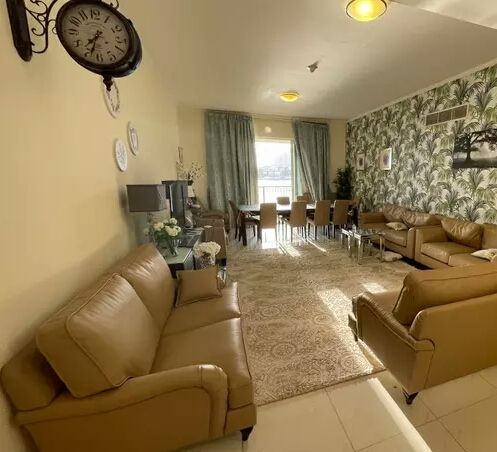 Residential Property 1 Bedroom F/F Apartment  for rent in The-Pearl-Qatar , Doha-Qatar #22528 - 4  image 