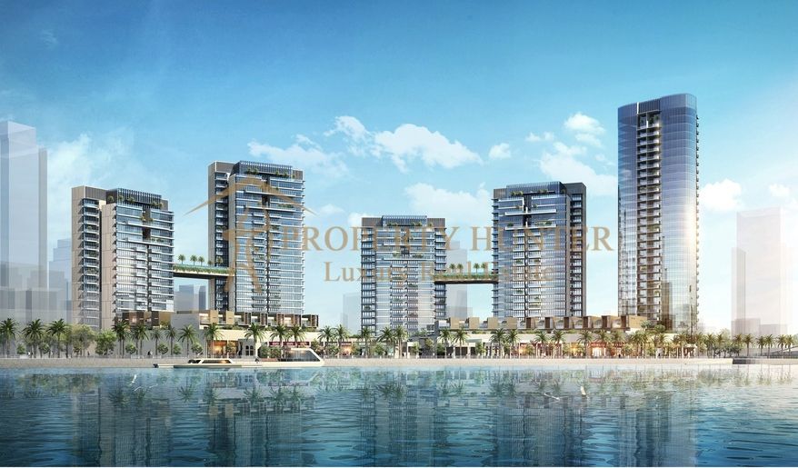 Residential Off Plan 2 Bedrooms S/F Apartment  for sale in Lusail , Doha-Qatar #22577 - 1  image 