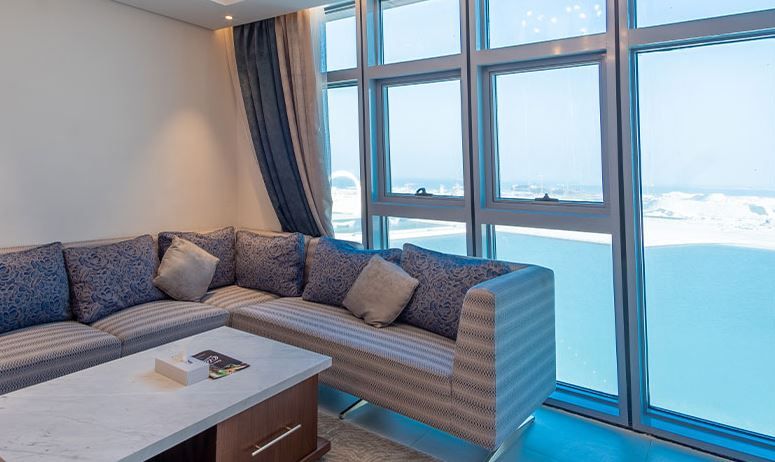 Residential Property 1 Bedroom F/F Apartment  for rent in Lusail , Doha-Qatar #22703 - 1  image 