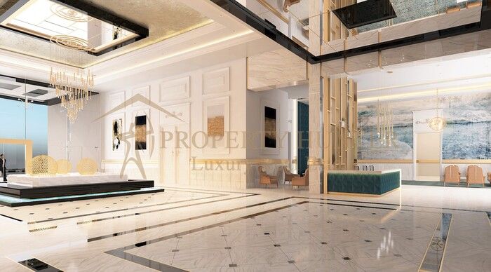 Residential Developed Studio F/F Apartment  for sale in Al-Sadd , Doha-Qatar #22992 - 4  image 