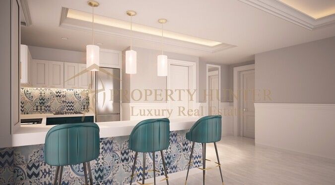 Residential Developed 1 Bedroom F/F Apartment  for sale in Al-Sadd , Doha-Qatar #23009 - 6  image 