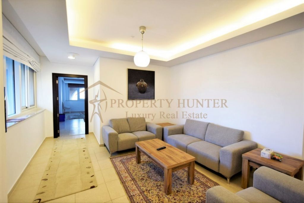 Residential Developed 1 Bedroom S/F Apartment  for sale in The-Pearl-Qatar , Doha-Qatar #26553 - 2  image 