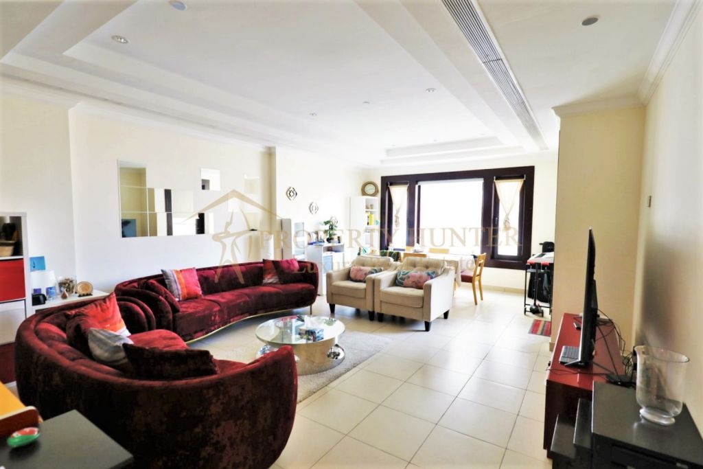 Residential Developed 1 Bedroom S/F Apartment  for sale in The-Pearl-Qatar , Doha-Qatar #28671 - 1  image 