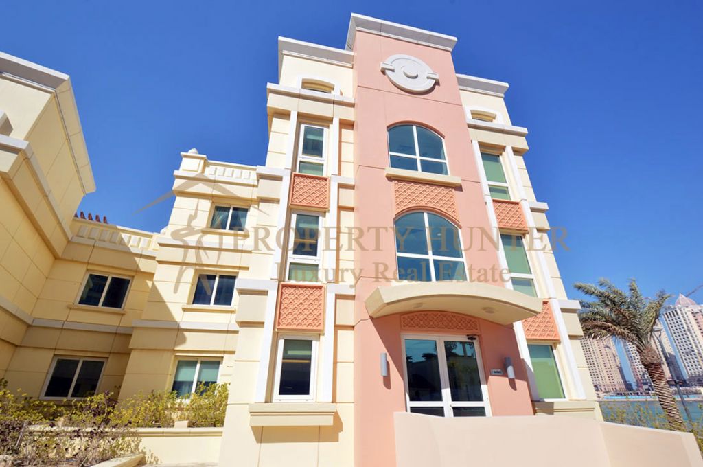 Residential Developed 1 Bedroom F/F Townhouse  for sale in The-Pearl-Qatar , Doha-Qatar #37617 - 1  image 