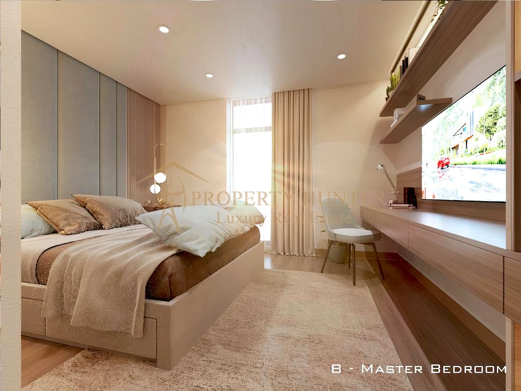 Residential Developed 1 Bedroom F/F Apartment  for sale in Lusail , Doha-Qatar #38754 - 4  image 