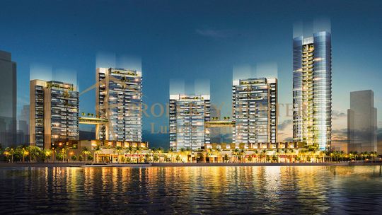 Residential Developed 1 Bedroom S/F Apartment  for sale in Lusail , Doha-Qatar #38791 - 1  image 