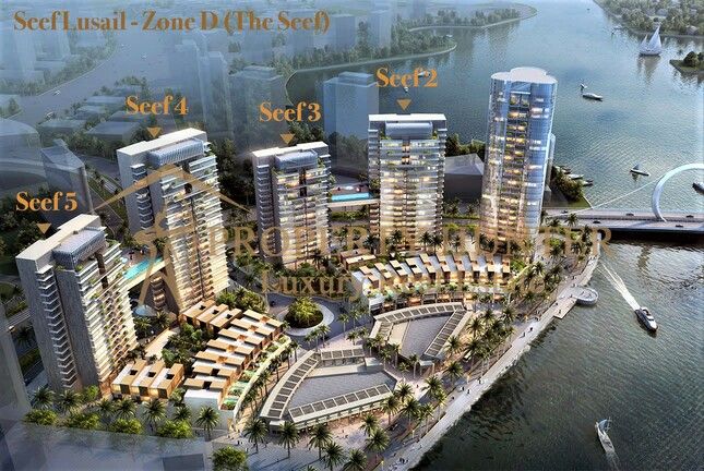 Residential Developed 1 Bedroom S/F Apartment  for sale in Lusail , Doha-Qatar #38791 - 2  image 