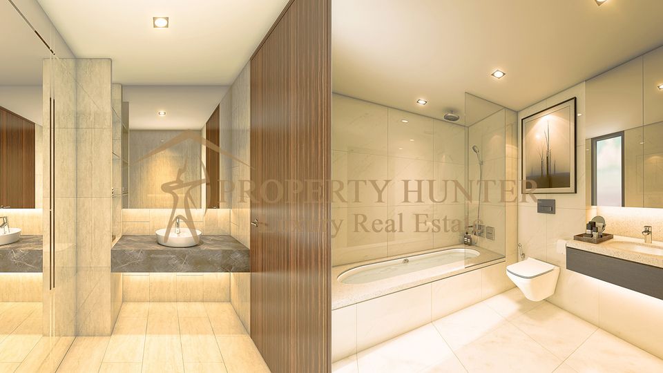 Residential Developed 1 Bedroom S/F Apartment  for sale in Lusail , Doha-Qatar #38791 - 6  image 