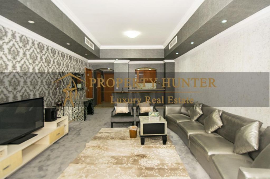 Residential Developed 1 Bedroom S/F Apartment  for sale in The-Pearl-Qatar , Doha-Qatar #6990 - 4  image 