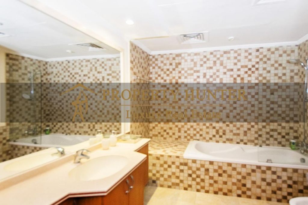 Residential Developed 1 Bedroom S/F Apartment  for sale in The-Pearl-Qatar , Doha-Qatar #6990 - 8  image 