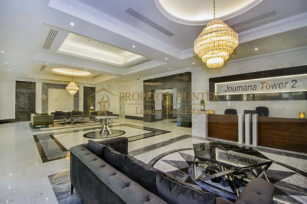 Residential Developed 1 Bedroom S/F Apartment  for sale in The-Pearl-Qatar , Doha-Qatar #7079 - 10  image 