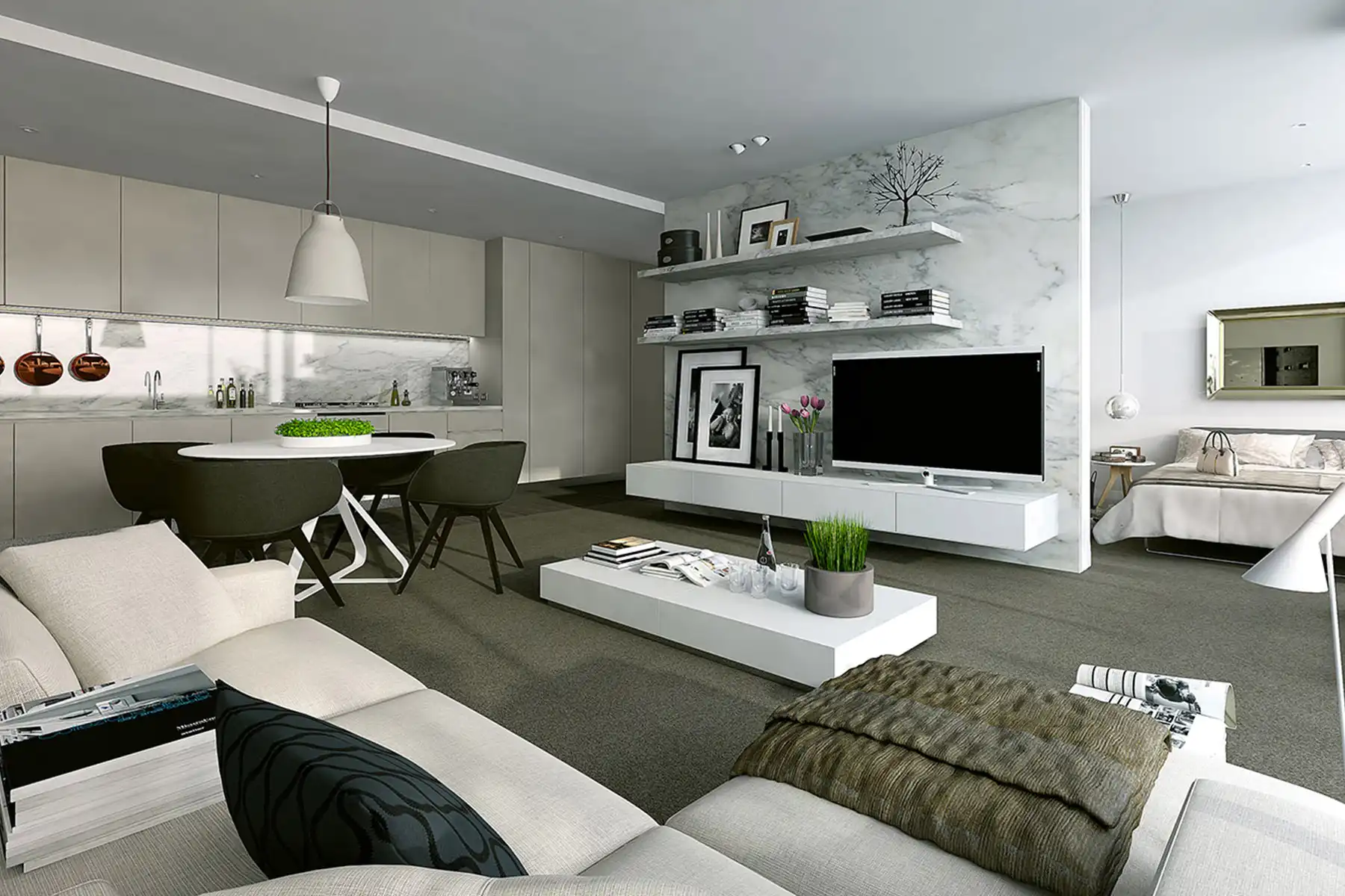 rental apartments - modern flat in al rawda