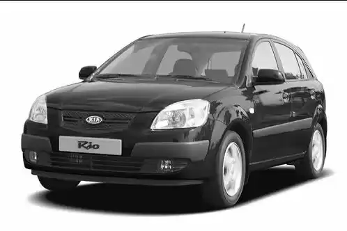 Used Kia Rio Hatchback For Rent in Amman #22534 - 1  image 