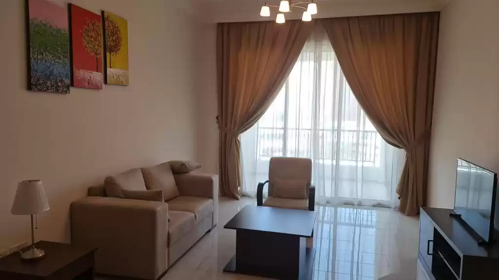 Residential Ready Property 1 Bedroom F/F Apartment  for rent in Al Sadd , Doha #10042 - 1  image 