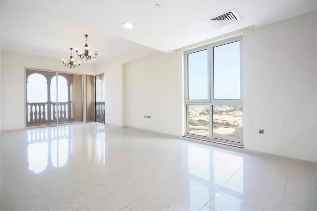 Wohn Klaar eigendom 1 Schlafzimmer U/F Wohnung  zu vermieten in Al Sadd , Doha #10110 - 1  image 