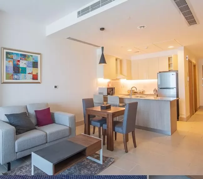 Résidentiel Propriété prête Studio F / F Appartement  a louer au Al-Sadd , Doha #10158 - 1  image 