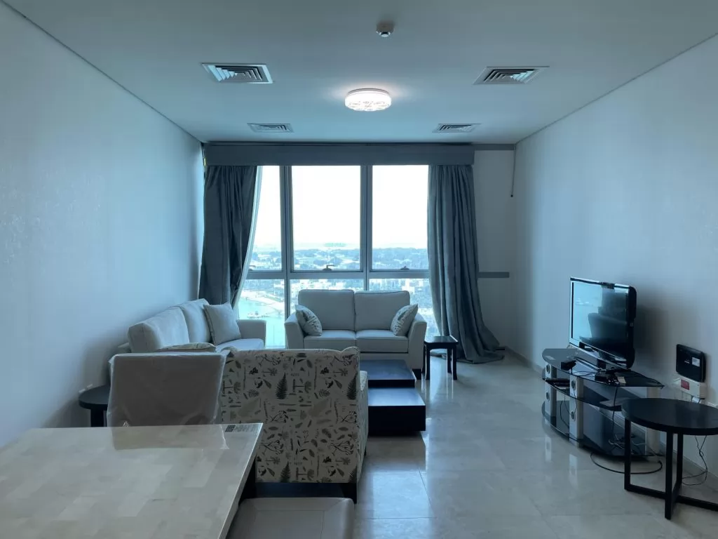 Residencial Listo Propiedad 3 dormitorios F / F Apartamento  alquiler en al-sad , Doha #10160 - 1  image 