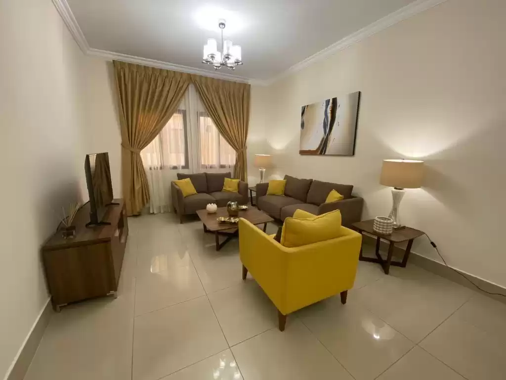 Wohn Klaar eigendom 2 Schlafzimmer F/F Wohnung  zu vermieten in Al Sadd , Doha #10163 - 1  image 