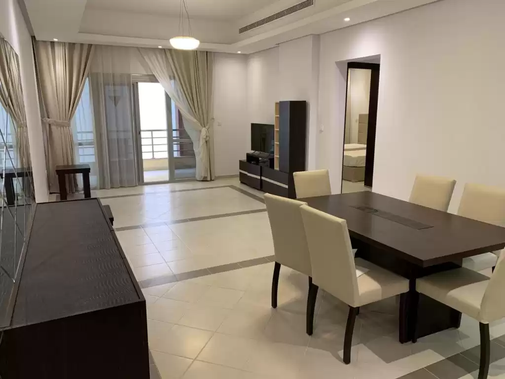 Residential Ready Property 2 Bedrooms F/F Apartment  for rent in Al Sadd , Doha #10181 - 1  image 