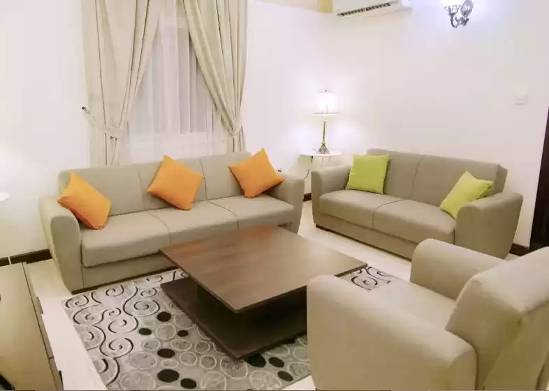 住宅 就绪物业 2 间卧室 楼/楼 公寓  出租 在 萨德 , 多哈 #10252 - 1  image 