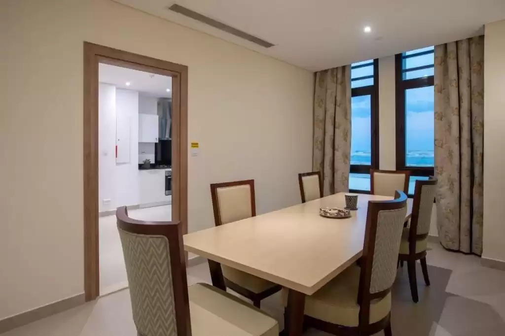Residencial Listo Propiedad 3 dormitorios F / F Apartamento  alquiler en al-sad , Doha #10279 - 1  image 