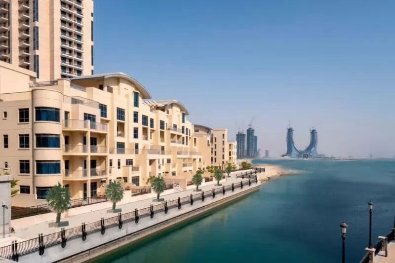 Residencial Listo Propiedad 3 dormitorios F / F Casa de pueblo  alquiler en al-sad , Doha #10305 - 1  image 