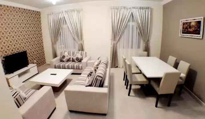 Residencial Listo Propiedad 2 dormitorios F / F Apartamento  alquiler en al-sad , Doha #10307 - 1  image 