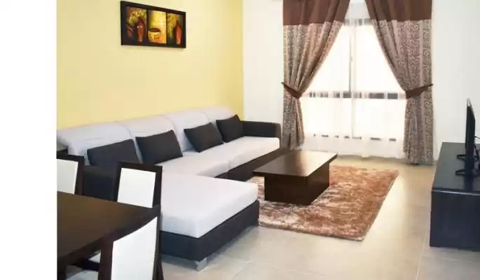 Wohn Klaar eigendom 2 Schlafzimmer F/F Wohnung  zu vermieten in Al Sadd , Doha #10308 - 1  image 