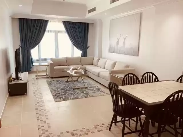 Wohn Klaar eigendom 1 Schlafzimmer F/F Wohnung  zu vermieten in Al Sadd , Doha #10340 - 1  image 