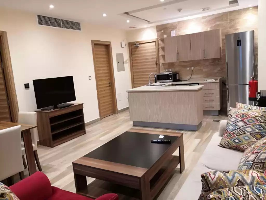 Wohn Klaar eigendom 1 Schlafzimmer F/F Wohnung  zu vermieten in Al Sadd , Doha #10402 - 1  image 