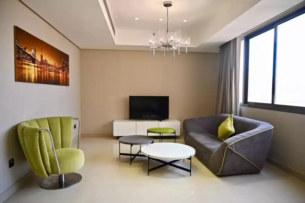 Wohn Klaar eigendom 1 Schlafzimmer F/F Wohnung  zu vermieten in Al Sadd , Doha #10557 - 1  image 