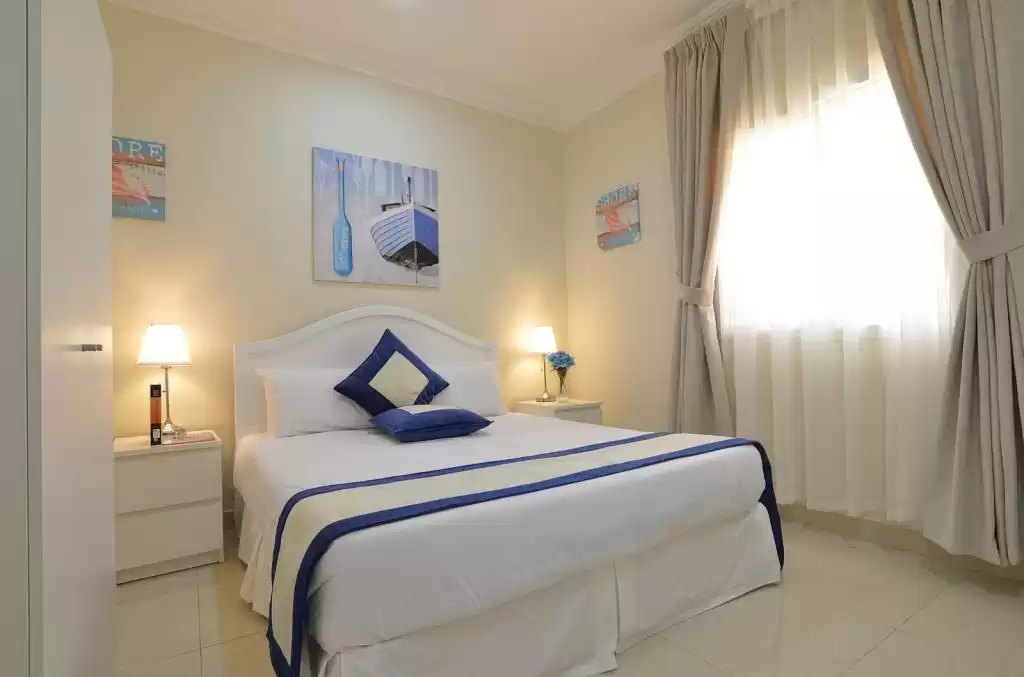 Residencial Listo Propiedad 3 dormitorios F / F Apartamento  alquiler en al-sad , Doha #10587 - 1  image 