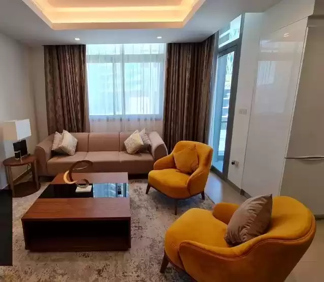 Wohn Klaar eigendom 1 Schlafzimmer F/F Wohnung  zu vermieten in Al Sadd , Doha #10600 - 1  image 