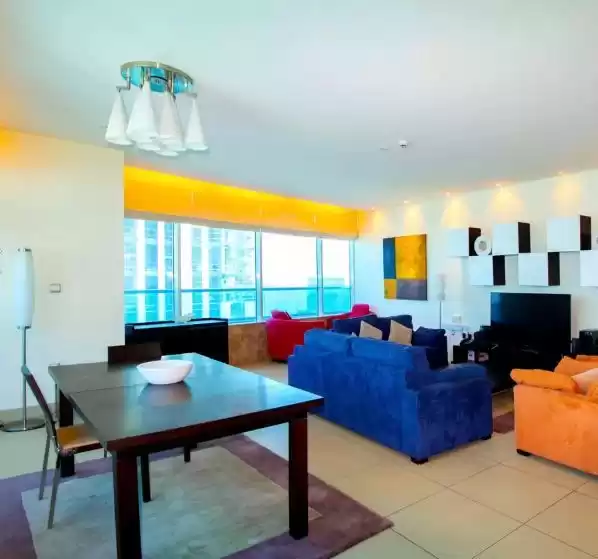 Residencial Listo Propiedad 3 dormitorios F / F Apartamento  alquiler en al-sad , Doha #10616 - 1  image 