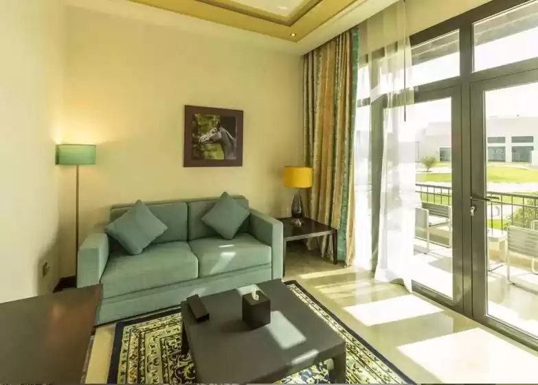Residential Ready Property 1 Bedroom F/F Apartment  for rent in Doha #10638 - 1  image 